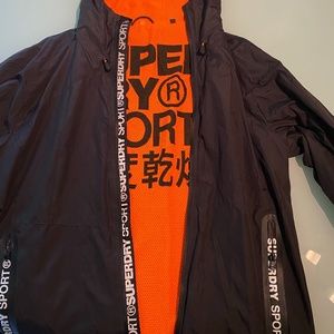 Japan SuperDry Zip-up Windbreaker Sports Jacket